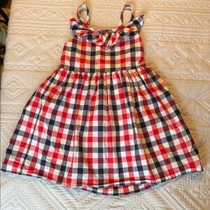 Tommy Bahama Checkered Print 4T Dress
